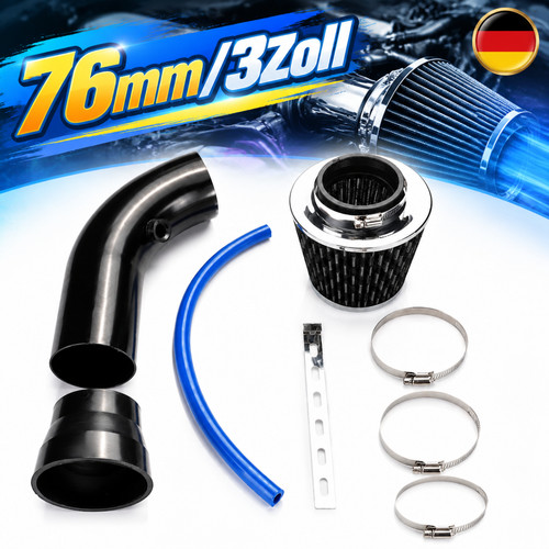 Auto sportluftfilter 76mm - 3",